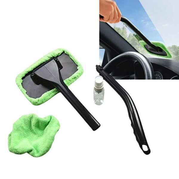 Long Handled Microfiber Windshield Cleaning Tool